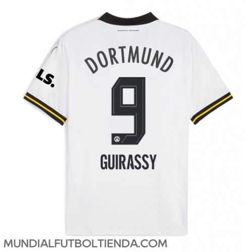 Camiseta Borussia Dortmund Serhou Guirassy #9 Tercera Equipación Replica 2024-25 mangas cortas